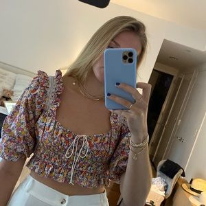 For Love and Lemons Crop top